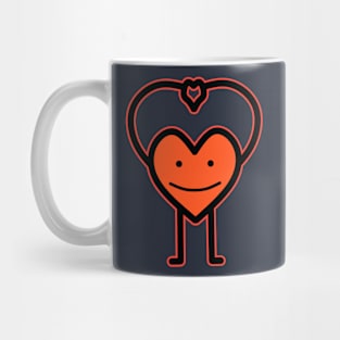 Love icon character Mug